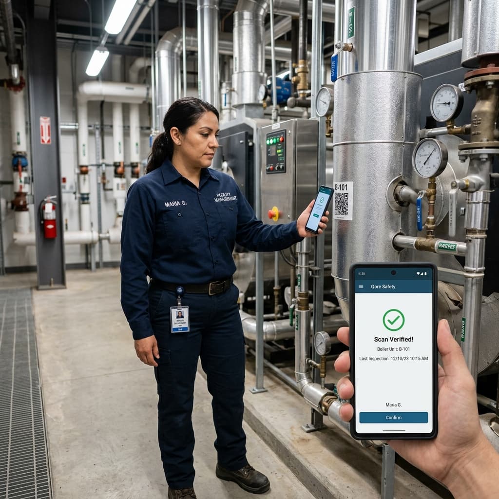 Qore Safety Field Service Operations visual