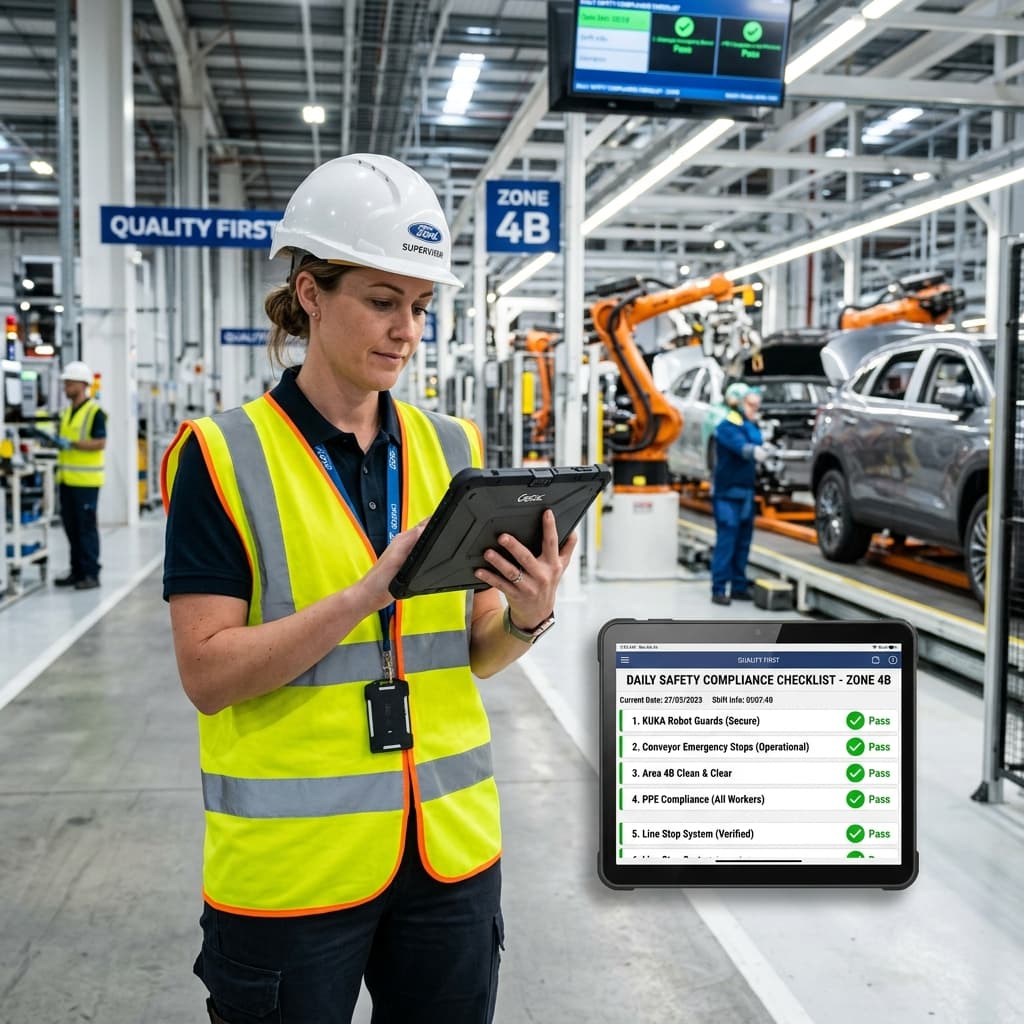 Qore Safety Industrial & Manufacturing Operations visual